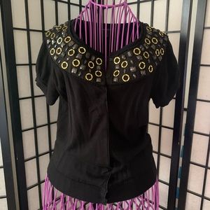 💫4/$20 Banana Republic short sleeved cardigan, size S